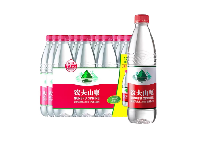 农夫山泉550ml(1*24瓶/件)